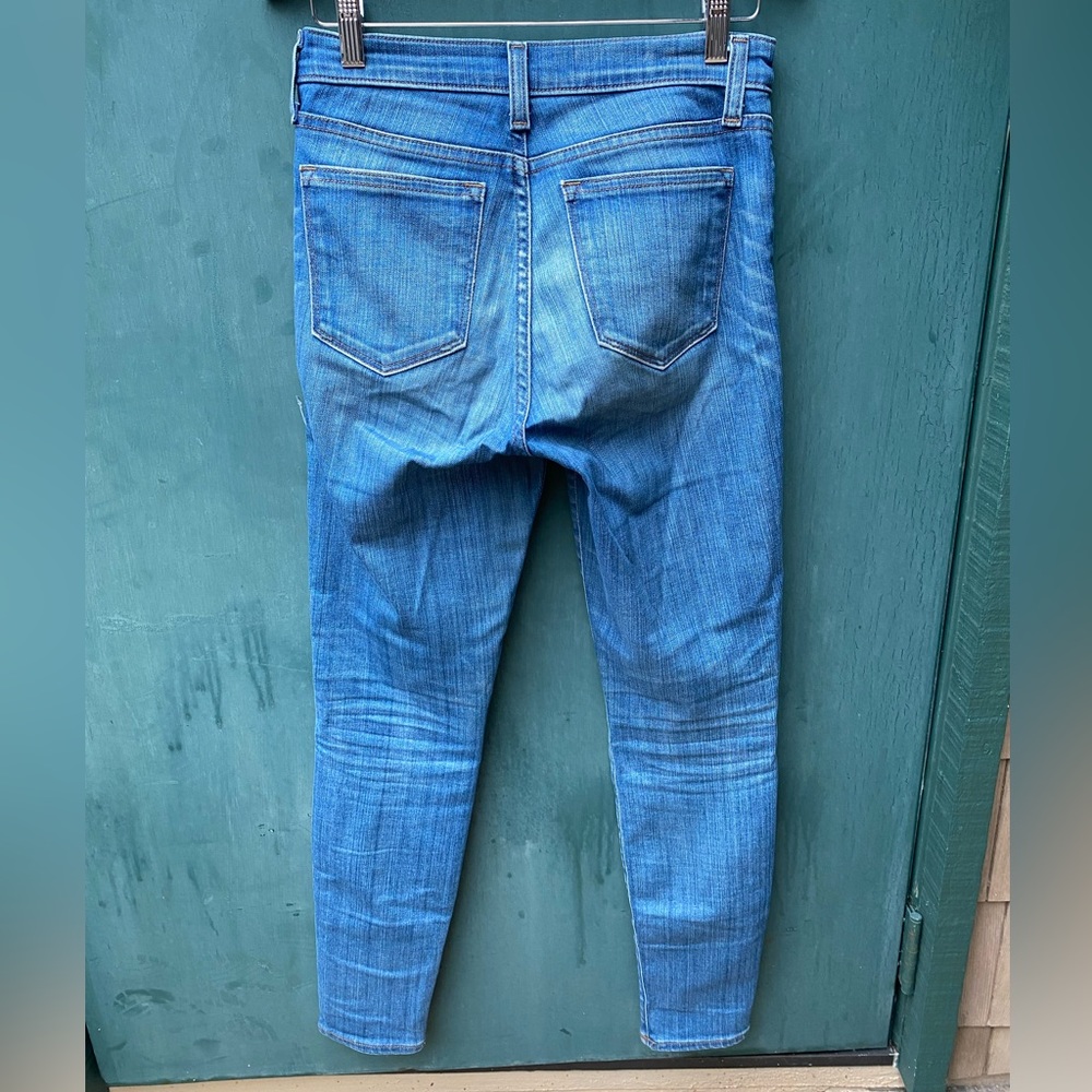 J. Crew High Rise Skinny Ankle Jeans B5297 - Picture 4 of 4